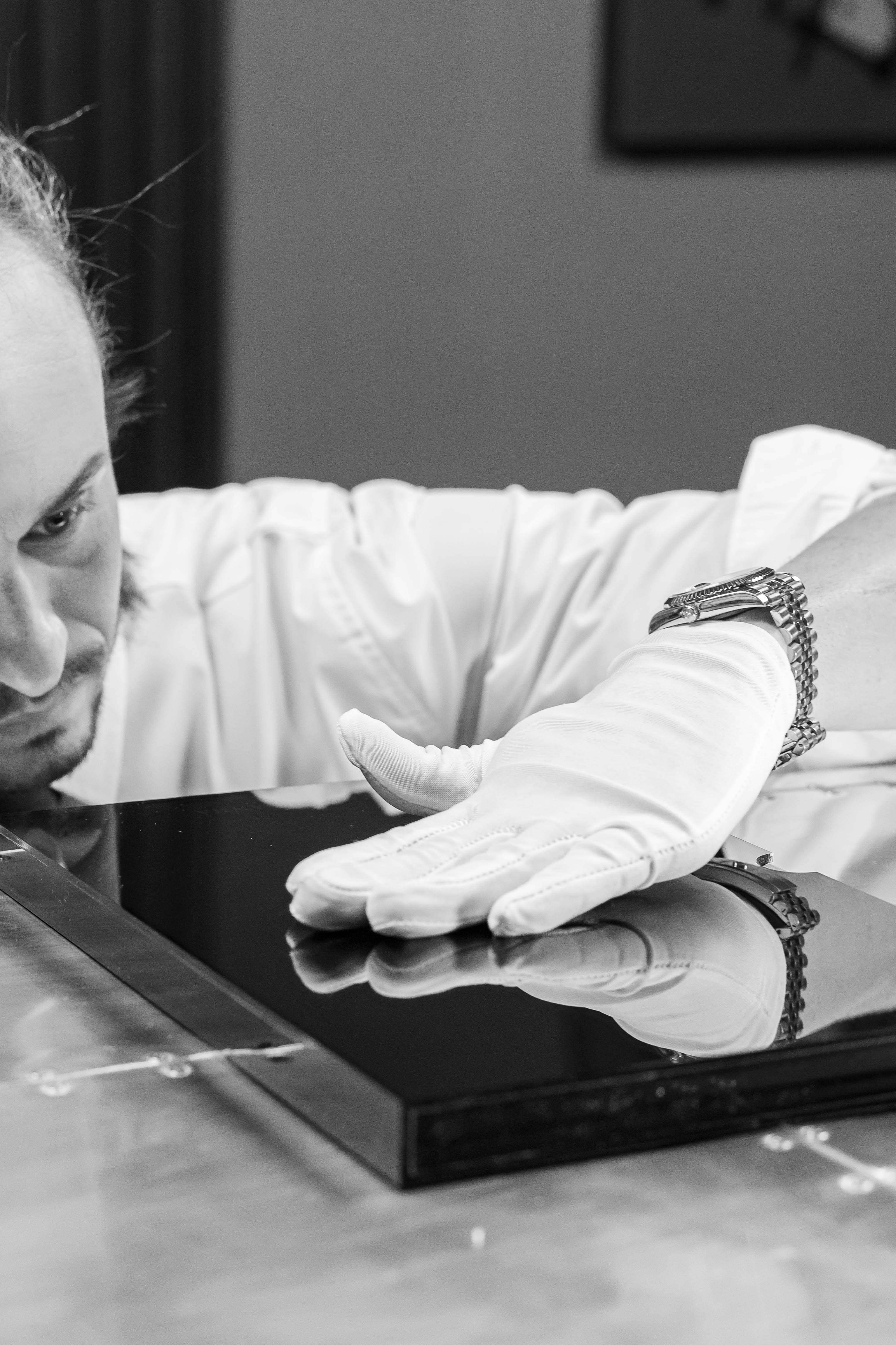 Quality inspection of the finished album